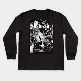 REFUSED BAND Kids Long Sleeve T-Shirt